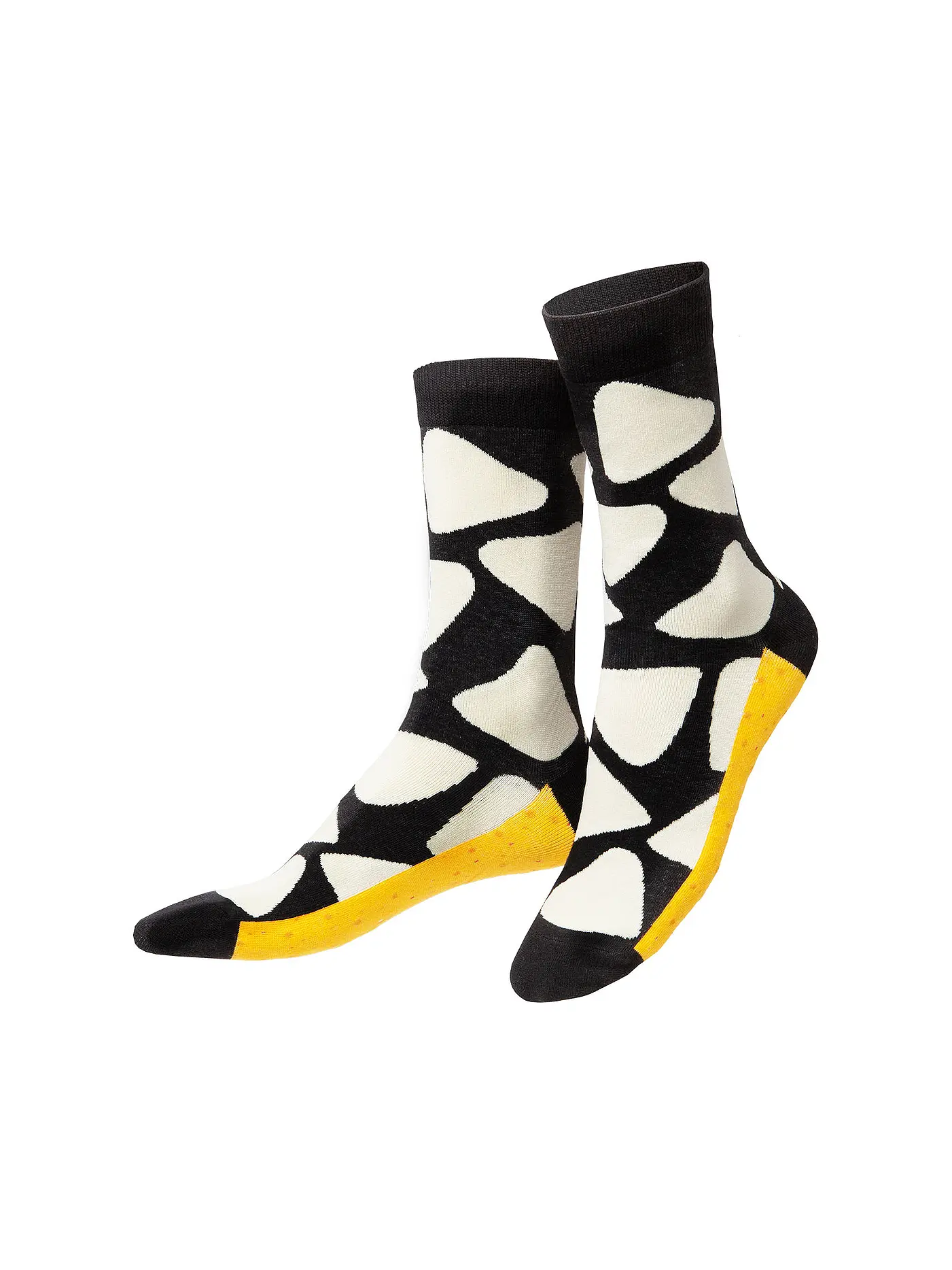 EAT MY SOCKS | Socken 36-45 CRUNCHY NACHOS schwarzweiss | 